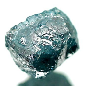 Blauer Rohdiamant mit 4.15 Ct