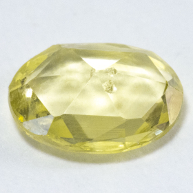 Saphir im Rosenschliff mit 0.31 Ct, leicht beschädigt
