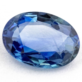 Bicolor Saphir mit 0.88 Ct
