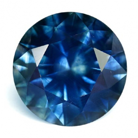 Saphir 5.3 mm im Rundschliff