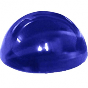 Blauer Saphir 3.5 mm im Cabochonschliff