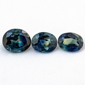 3 Saphire 1.01 Ct