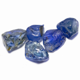 Saphir Kristalle mit 1.20 Ct, Schleifqualität