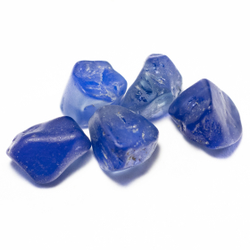 Saphir Kristalle mit 1.61 Ct, Schleifqualität