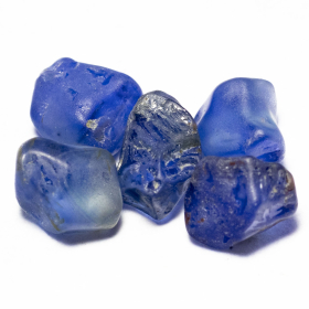 Saphir Kristalle mit 1.64 Ct, Schleifqualität