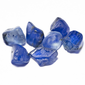 Saphir Kristalle mit 1.78 Ct, Schleifqualität