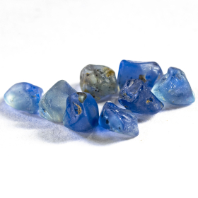 Saphir Kristalle mit 2.14 Ct, Schleifqualität