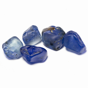 Saphir Kristalle mit 2.18 Ct, Schleifqualität