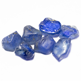 Saphir Kristalle mit 2.24 Ct, Schleifqualität