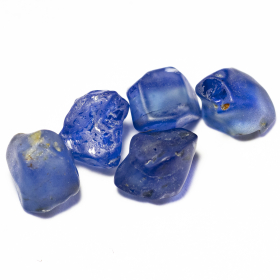 Saphir Kristalle mit 2.86 Ct, Schleifqualität