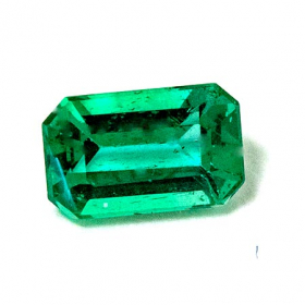 Augenklarer Smaragd mit 4.8 x 2.4 mm, Kolumbien