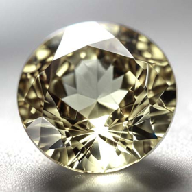 Gelber Tansanit mit 0.46 Ct