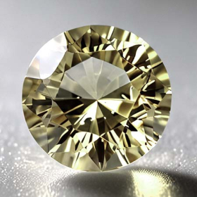 Gelber Tansanit mit 0.60 Ct