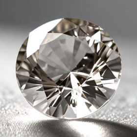 Gelber Tansanit mit 0.66 Ct