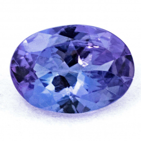 Augenreiner Tansanit mit 0.68 Ct, AA Grade