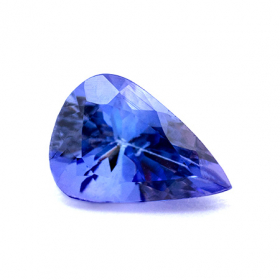 Tansanit mit 0.74 Ct, AA Grade