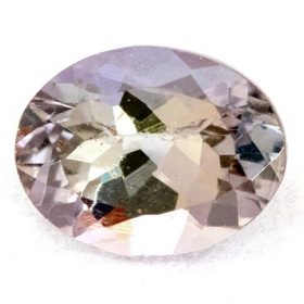 Multicolor Tansanit mit 0.38 Ct, unbehandelt