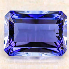 Augenreiner Tansanit mit 1.91 Ct, AA Grade