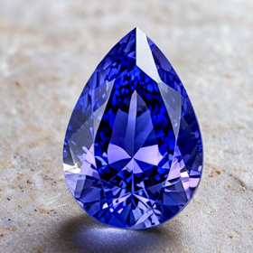 Tansanit mit 2.15 Ct, AAA Grade