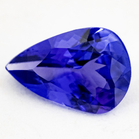 Augenreiner Tansanit mit 1.57 Ct, AA Grade