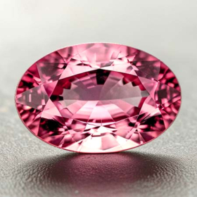 Pink Turmalin mit 0.55 Ct