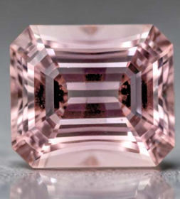 Pinkorange Turmalin mit 1.02 Ct