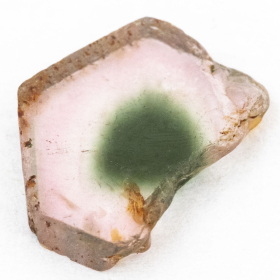 Polierte Multicolor Turmalinscheibe mit 1.41 Ct