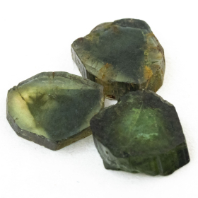 3 Polierte Multicolor Turmalinscheiben mit 2.32 Ct
