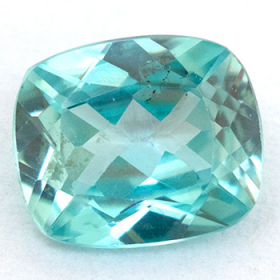 Blaugrüner Zirkon mit 1.05 Ct