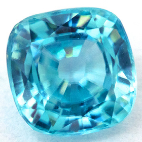 Blaugrüner Zirkon mit 1.18 Ct