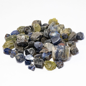 Australische Saphir Kristalle mit 101.72 Ct