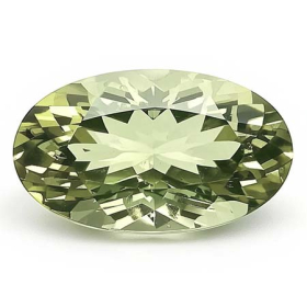 Hellgrüner Turmalin mit 5 x 3 mm