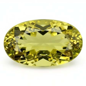 Limettengrüner Turmalin mit 5 x 3 mm