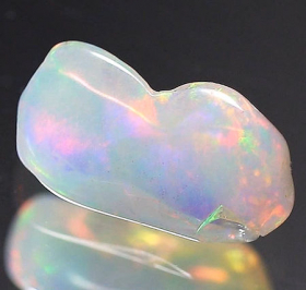 Welo Opal-Kristall AAA Grade, 1.53 Ct, poliert