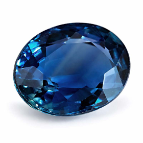 Blauer Saphir mit 1.60 Ct