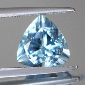 Topas-Trilliant Sky Blue 5 mm, ca. 0.50 Ct